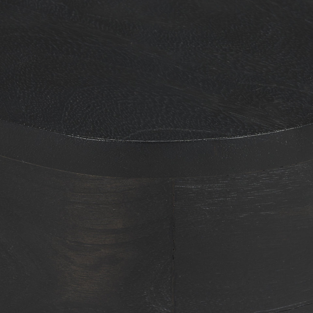 Cove Dark Brown Sculptural Open Side Table from Mercana - Luna Furniture