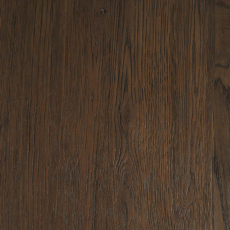 Belford 94" Dark Brown Oak Wood Media Console from Mercana - Luna Furniture