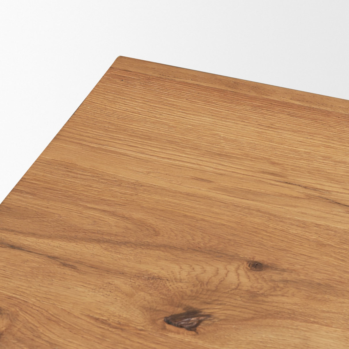 Belford 3-Drawer Light Brown Oak Wood Closed Nightstand from Mercana - Luna Furniture