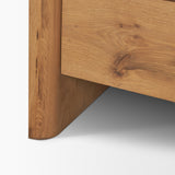 Belford 6-Drawer Light Brown Oak Wood Dresser from Mercana - Luna Furniture