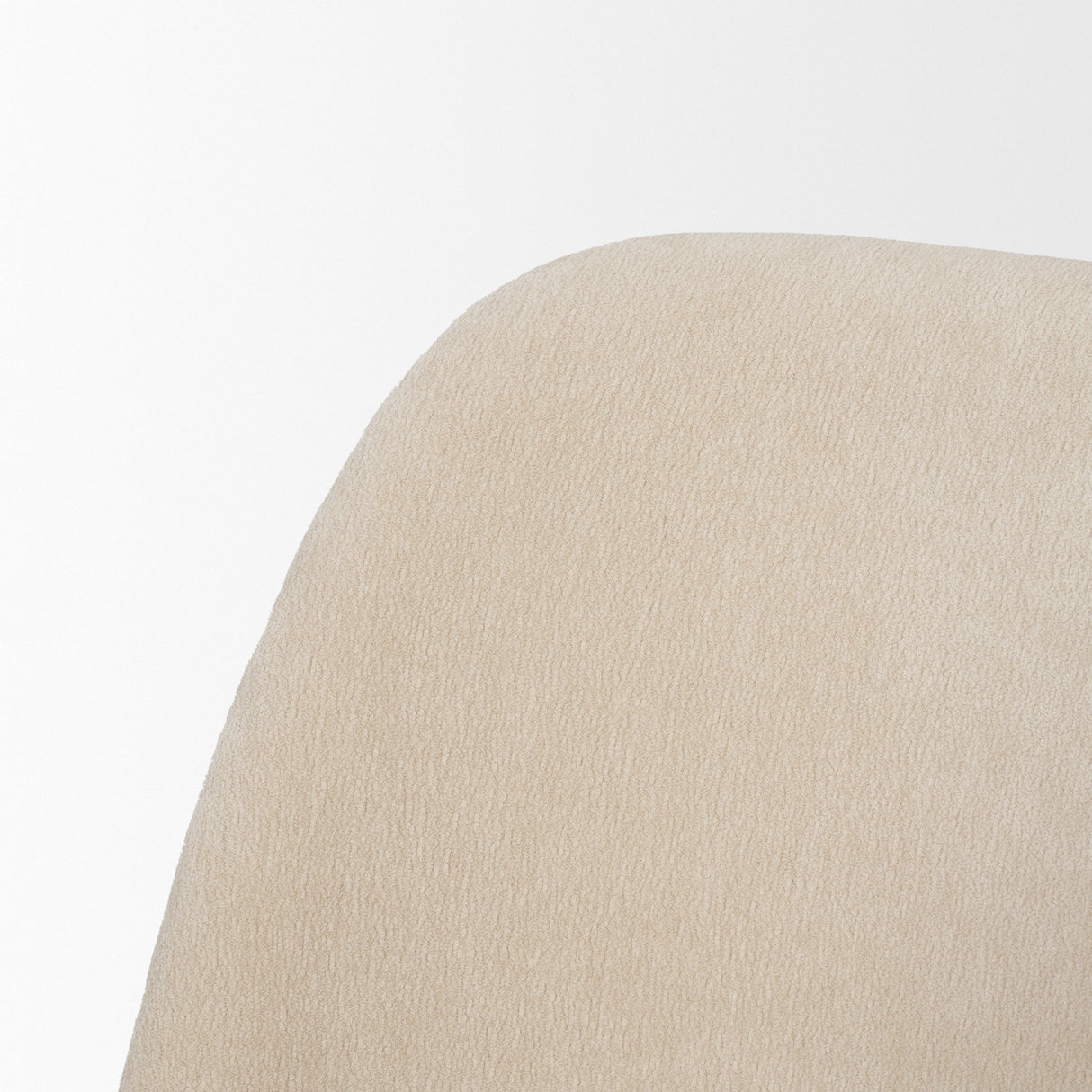 Abbie Curved Back Oatmeal Fabric Dining Side Chair, Set of 2 from Mercana - Luna Furniture
