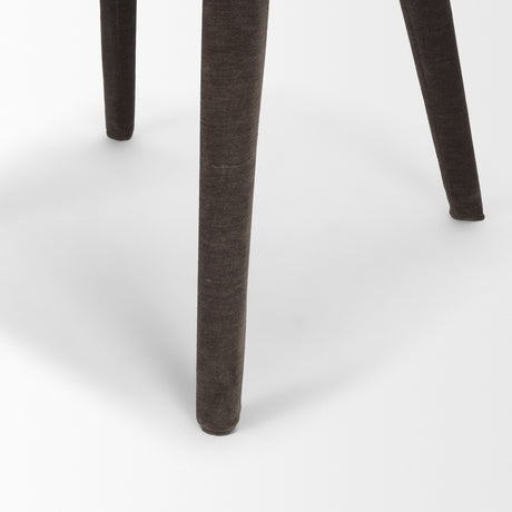 Nolan Slope Charcoal Chenille Dining Chair, Set of 2 from Mercana - Luna Furniture