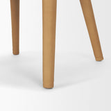 Nolan Slope Tan Leather Dining Chair, Set of 2 from Mercana - Luna Furniture