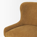 Nolan Slope Rust Chenille Dining Chair, Set of 2 from Mercana - Luna Furniture