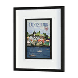Lunenburg Go Canada (M) by Mercana Studio a Framed Art Print Matted under Glass from Mercana - Luna Furniture