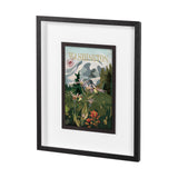 Washington Go USA (M) by Mercana Studio a Framed Art Print Matted under Glass from Mercana - Luna Furniture