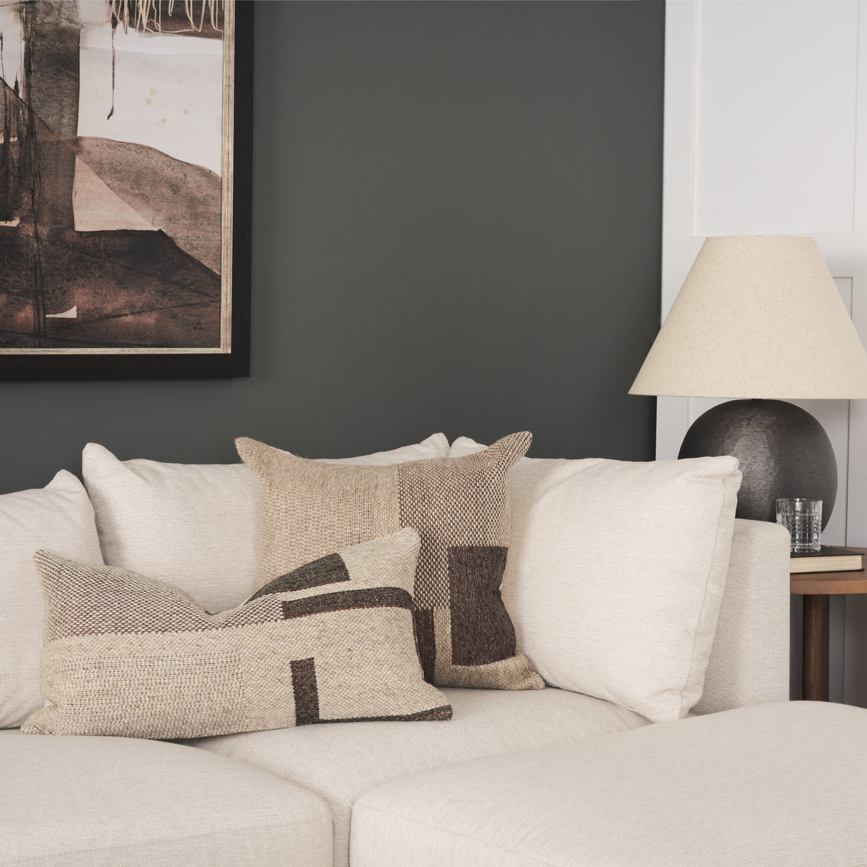 Kyle Lumbar Pillow Cover from Mercana - Luna Furniture