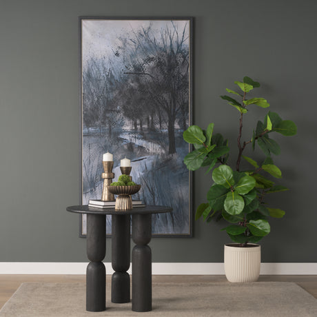 Brook and Willows II by Mercana Studio Hand-Embellished Textured Framed Canvas Artwork from Mercana - Luna Furniture