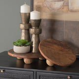 Kerra Large Solid Reclaimed Wood Tray from Mercana - Luna Furniture