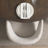 Terra Fluted Dining Table - 4 Niles Chairs from Mercana - Luna Furniture
