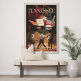 Tennessee Go USA (XL) by Mercana Studio a Hand Embellished Decograph Framed Art Print under Glass from Mercana - Luna Furniture