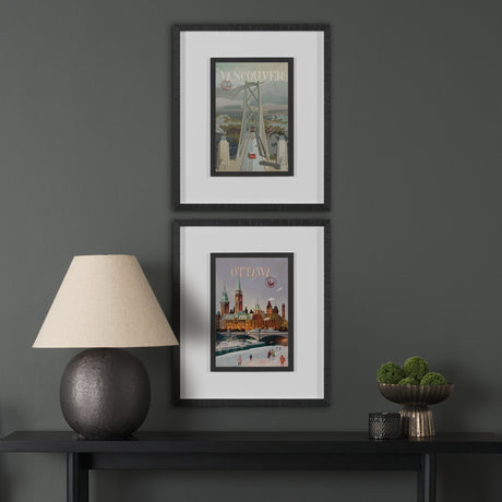 Ottawa Go Canada (M) by Mercana Studio a Framed Art Print Matted under Glass from Mercana - Luna Furniture