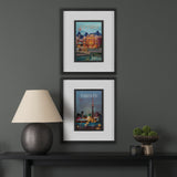 Victoria Go Canada (M) by Mercana Studio a Framed Art Print Matted under Glass from Mercana - Luna Furniture