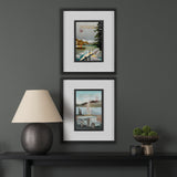 Muskoka Go Canada (M) by Merana Studio a Framed Art Print Matted under Glass from Mercana - Luna Furniture