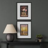 New Jersey Go USA (M) by Mercana Studio a Framed Art Print Matted under Glass from Mercana - Luna Furniture
