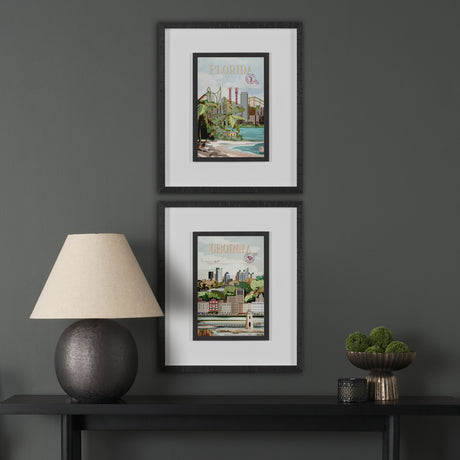 Florida Go USA (M) by Mercana Studio a Framed Art Print Matted under Glass from Mercana - Luna Furniture
