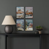 Tremblant Go Canada (SM) by Mercana Studio a Hand Embellished Decograph Framed Art Print from Mercana - Luna Furniture