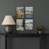Halifax Go Canada (SM) by Mercana Studio a Hand Embellished Decograph Framed Art Print from Mercana - Luna Furniture