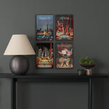 Nevada Go USA (SM) by Mercana Studio a Hand Embellished Decograph Framed Art Print from Mercana - Luna Furniture