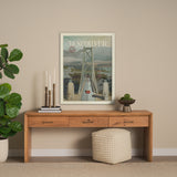 Vancouver Go Canada (L) by Mercana Studio a Hand Embellished Decograph Framed Art Print from Mercana - Luna Furniture