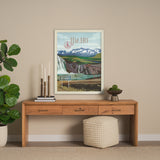 Idaho Go USA (L) by Mercana Studio a Hand Embellished Decograph Framed Art Print from Mercana - Luna Furniture
