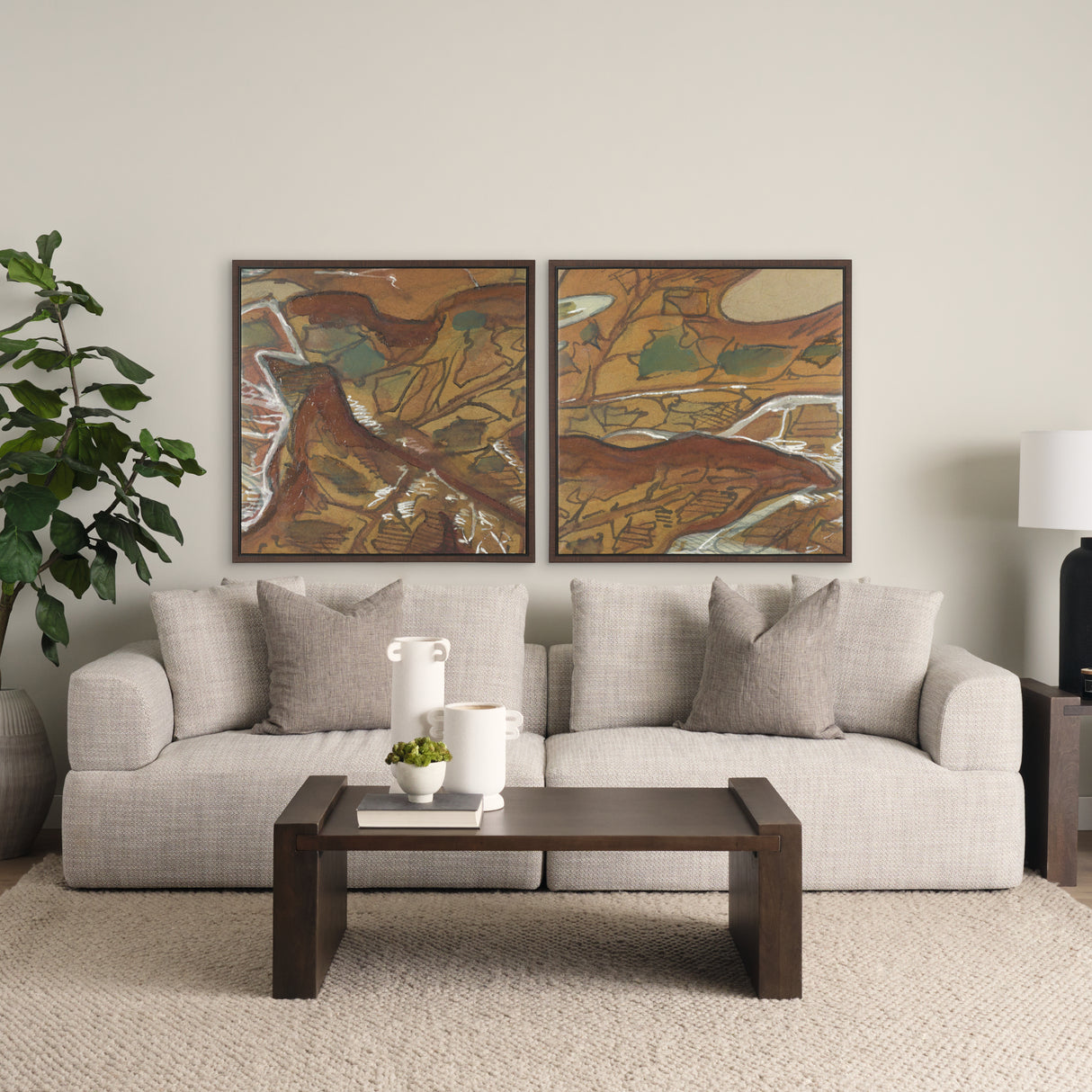 Rusttone II by Mercana Studio Hand-Embellished Textured Framed Canvas Artwork from Mercana - Luna Furniture