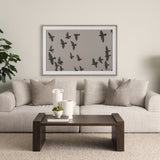 Flock I by Nathan Larson a Hand Embellished Framed Photo Print under Glass from Mercana - Luna Furniture