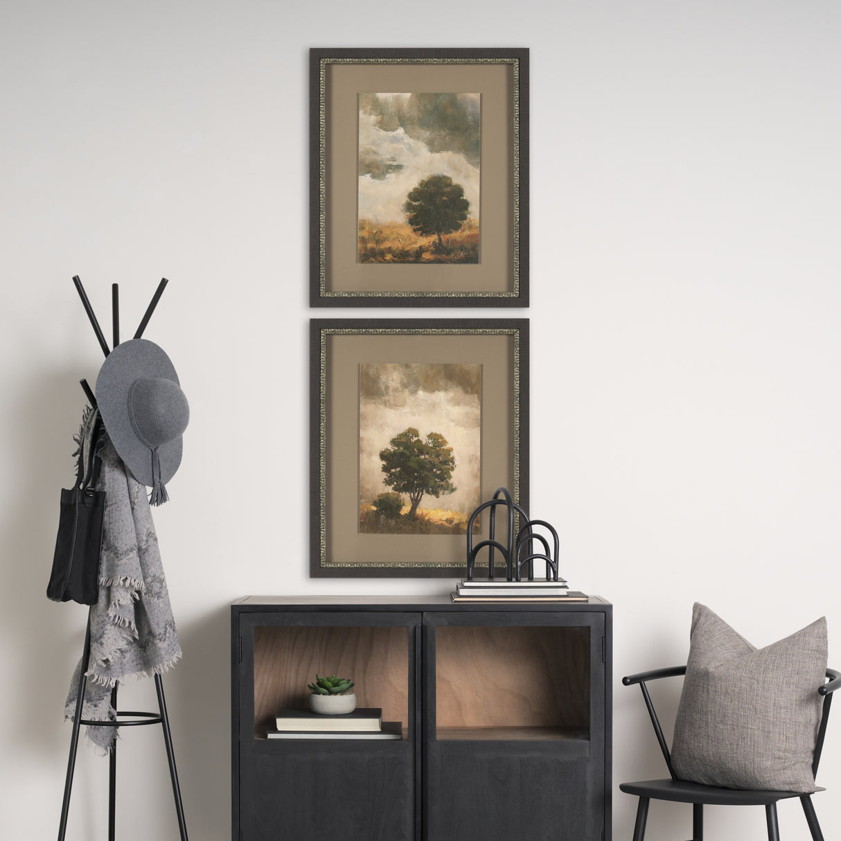 Memorable Sky (Set of 2) by Mercana Studio Hand Embelished Framed Artwork Matted under Glass from Mercana - Luna Furniture