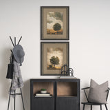 Memorable Sky (Set of 2) by Mercana Studio Hand Embelished Framed Artwork Matted under Glass from Mercana - Luna Furniture