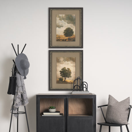 Memorable Sky (Set of 2) by Mercana Studio Hand Embelished Framed Artwork Matted under Glass from Mercana - Luna Furniture