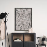 Dog Sketches II by Mercana Studio Hand Embelished Framed Artwork Matted under Glass from Mercana - Luna Furniture