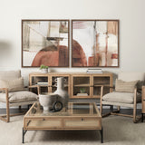 Echoes in Balance II by Mercana Studio Hand-Embellished Textured Framed Canvas Artwork from Mercana - Luna Furniture