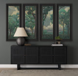 Majestic Garden II by Mercana Studio a Hand Embellished Framed Art Print under Glass from Mercana - Luna Furniture