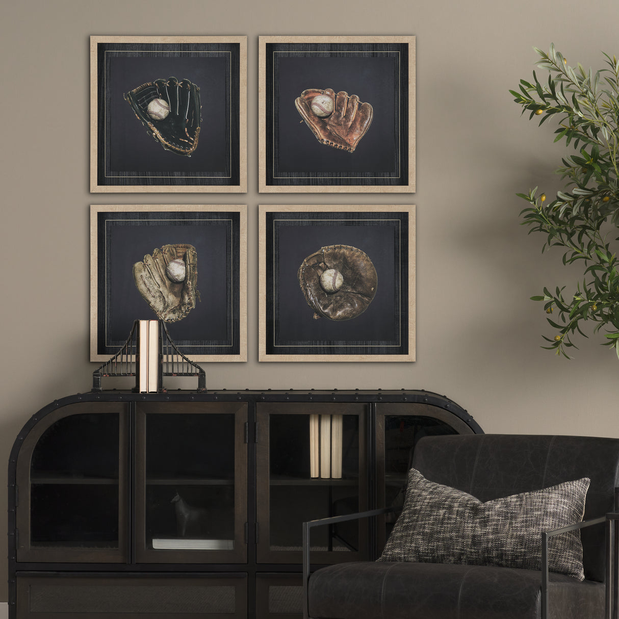 Double Play VIII by Mercana Studio Textured Framed Art Print Matted under Glass from Mercana - Luna Furniture