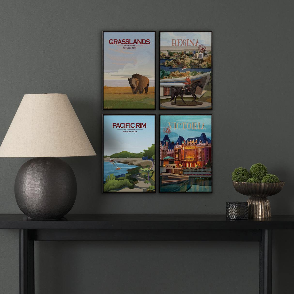 Pacific Rim GO (SM) by Mercana Studio a Hand Embellished Decograph Framed Art Print from Mercana - Luna Furniture