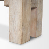 McArthur 64" Whitewash Reclaimed Wood Bench from Mercana - Luna Furniture