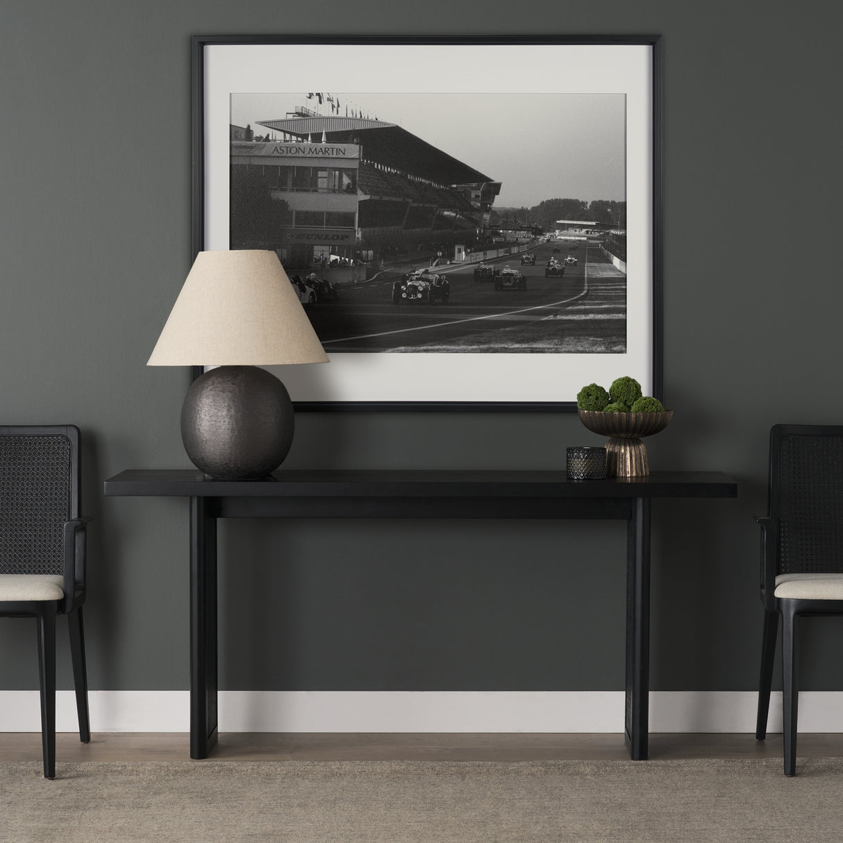 The Approach by Ben Wood a Hand Embellished Framed Photo Art Print Matted under Glass from Mercana - Luna Furniture
