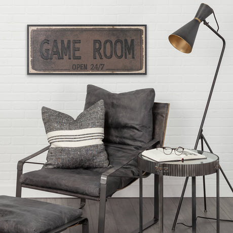 Game Room SM by Mercana Studio a Hand Embellished Framed Art Print from Mercana - Luna Furniture