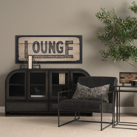 Lounge LG by Mercana Studio a Hand Embellished Framed Art Print from Mercana - Luna Furniture