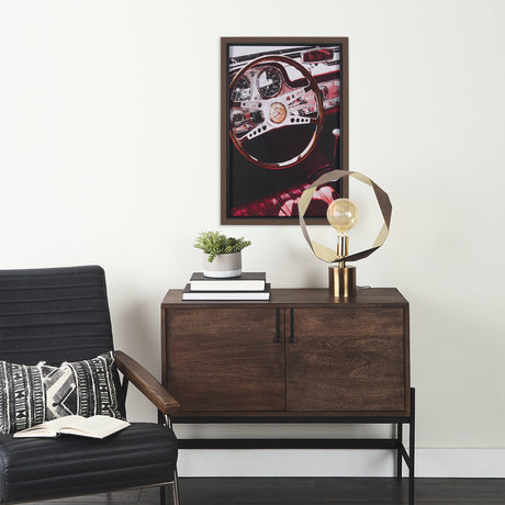 Vintage Car by Magda Izzard a Hand Embellished Framed Photo Art Print from Mercana - Luna Furniture