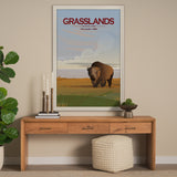 Grasslands GO (XL) by Mercana Studio a Hand Embellished Decograph Framed Art Print under Glass from Mercana - Luna Furniture