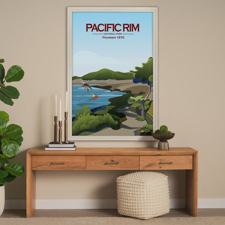 Pacific Rim GO (XL) by Mercana Studio a Hand Embellished Decograph Framed Art Print under Glass from Mercana - Luna Furniture