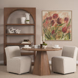 Springs Ritual by Mercana Studio a Hand Embellished Textured Framed Canvas from Mercana - Luna Furniture