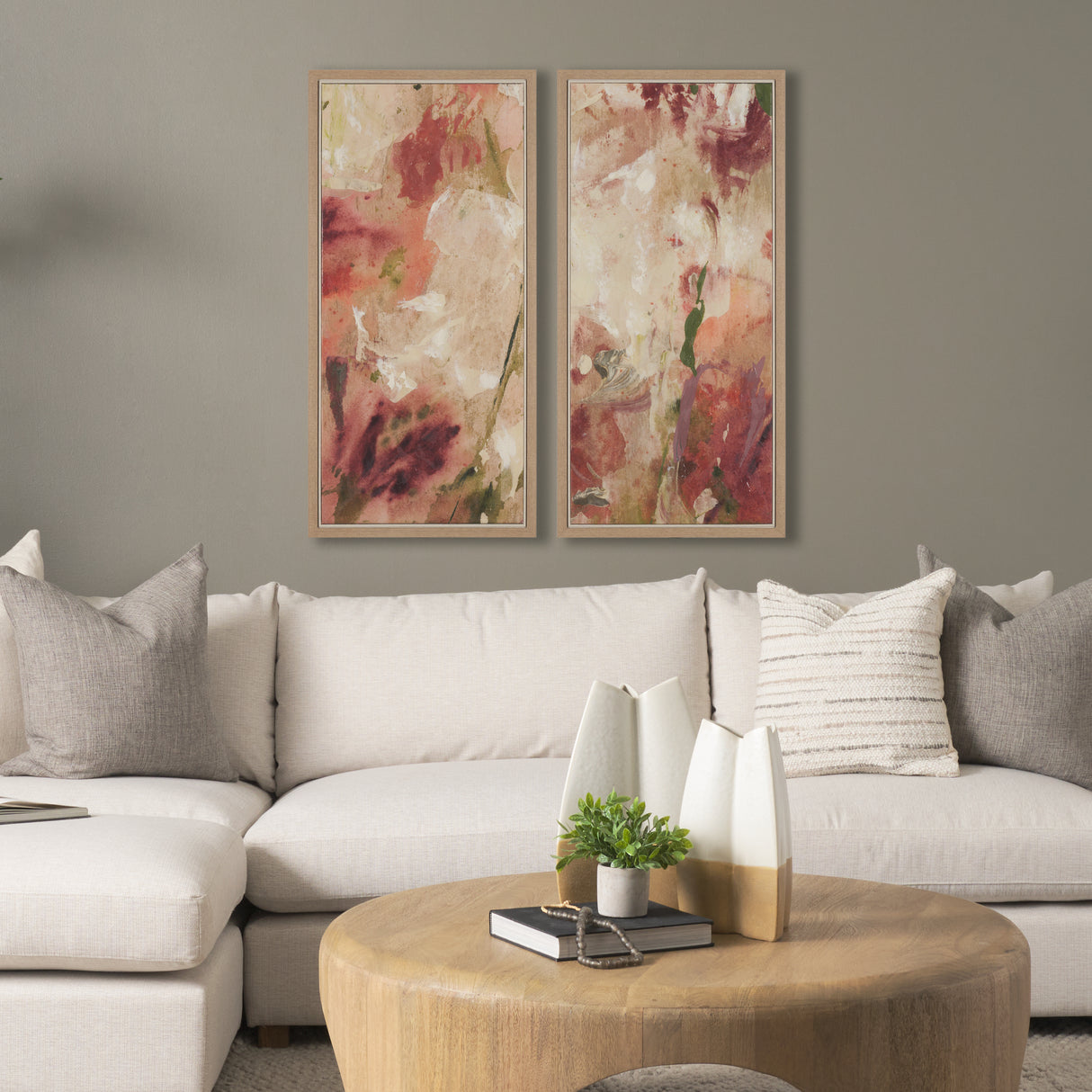 Springs Palette II by Mercana Studio a Hand Embellished Textured Framed Canvas from Mercana - Luna Furniture