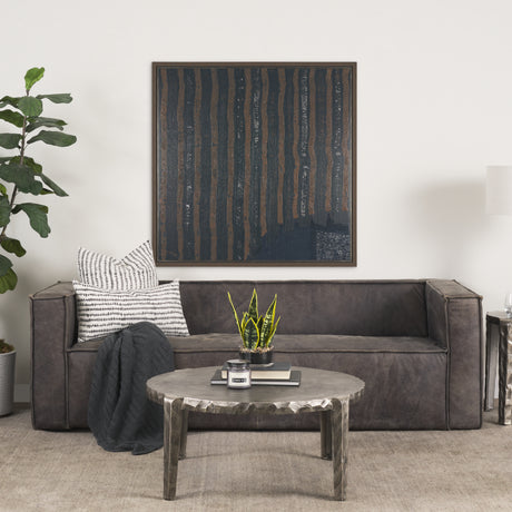 Frequency by Mercana Studio a Hand Embellished Textured Framed Canvas from Mercana - Luna Furniture
