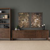 Chaos & Order II by Chad Warren a Hand Embellished Textured Framed Canvas from Mercana - Luna Furniture