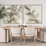 Cornus Alba I by Mercana Studio Hand-Embellished Textured Framed Canvas Artwork from Mercana - Luna Furniture