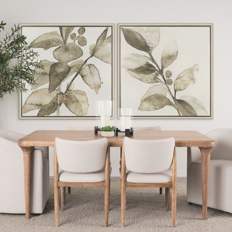 Cornus Alba I by Mercana Studio Hand-Embellished Textured Framed Canvas Artwork from Mercana - Luna Furniture