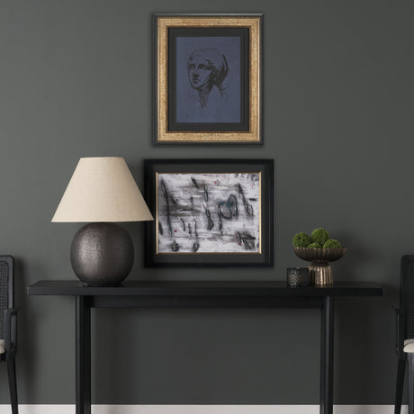 Free Style by Chad Warren a Hand Embellished Framed Print under Glass from Mercana - Luna Furniture