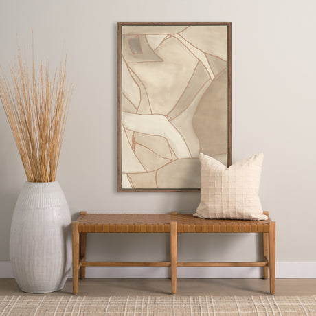 Field Patchwork I by Mercana Studio Handmade Original Framed Canvas Artwork from Mercana - Luna Furniture